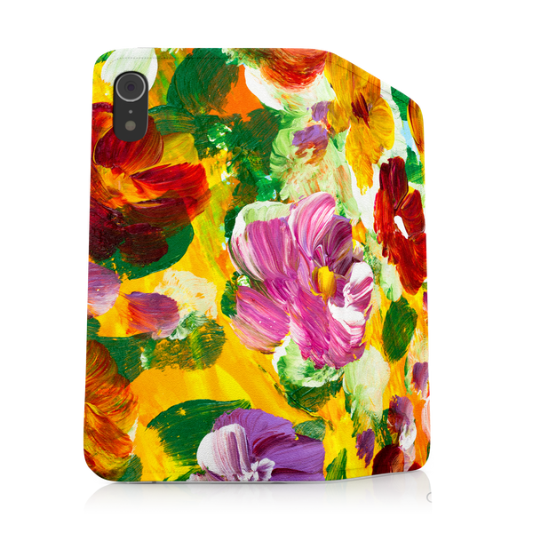 Colorful Floral Art iPhone X Phone Case