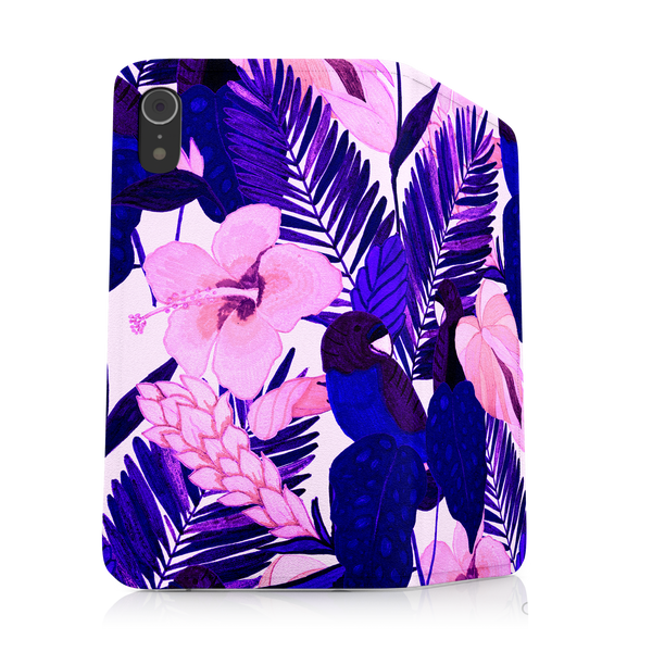 Purple Palm Leaf iPhone 7 Phone Case