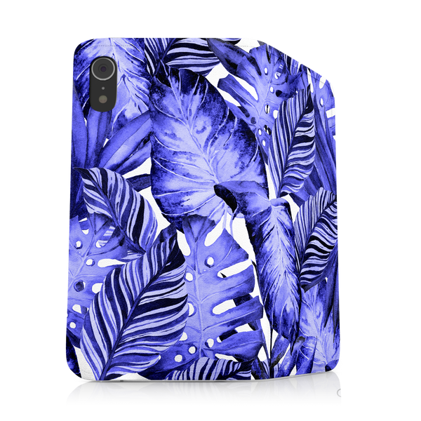 Purple Tropical Leaf iPhone 8 Phone Case